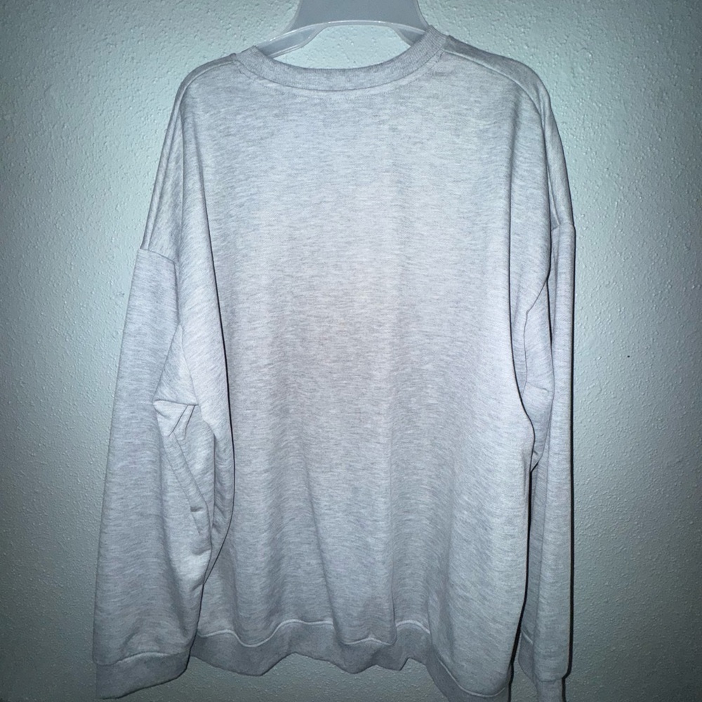 SHEIN Women's Gray Crew Neck Sweater - Picture 3 of 3